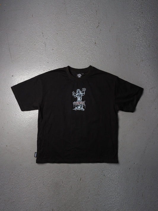 Hectic black tee