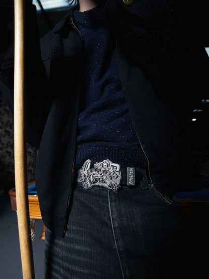 'Observer' Leather Belt